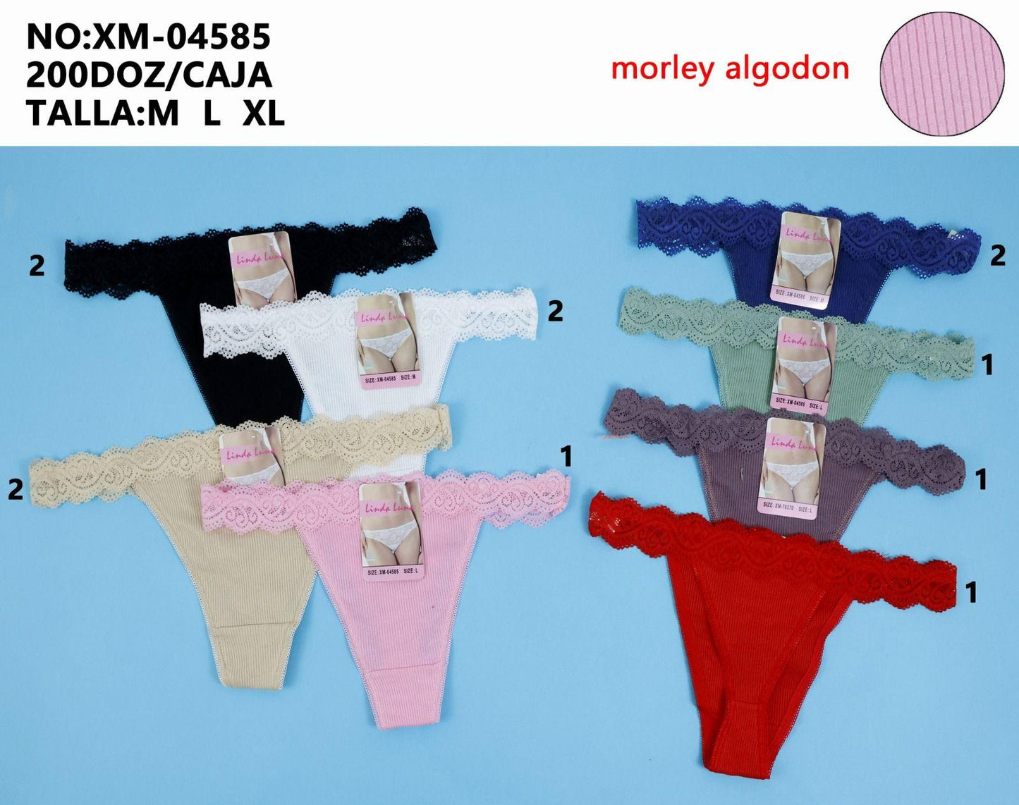 COLALESS DE ALGODÓN