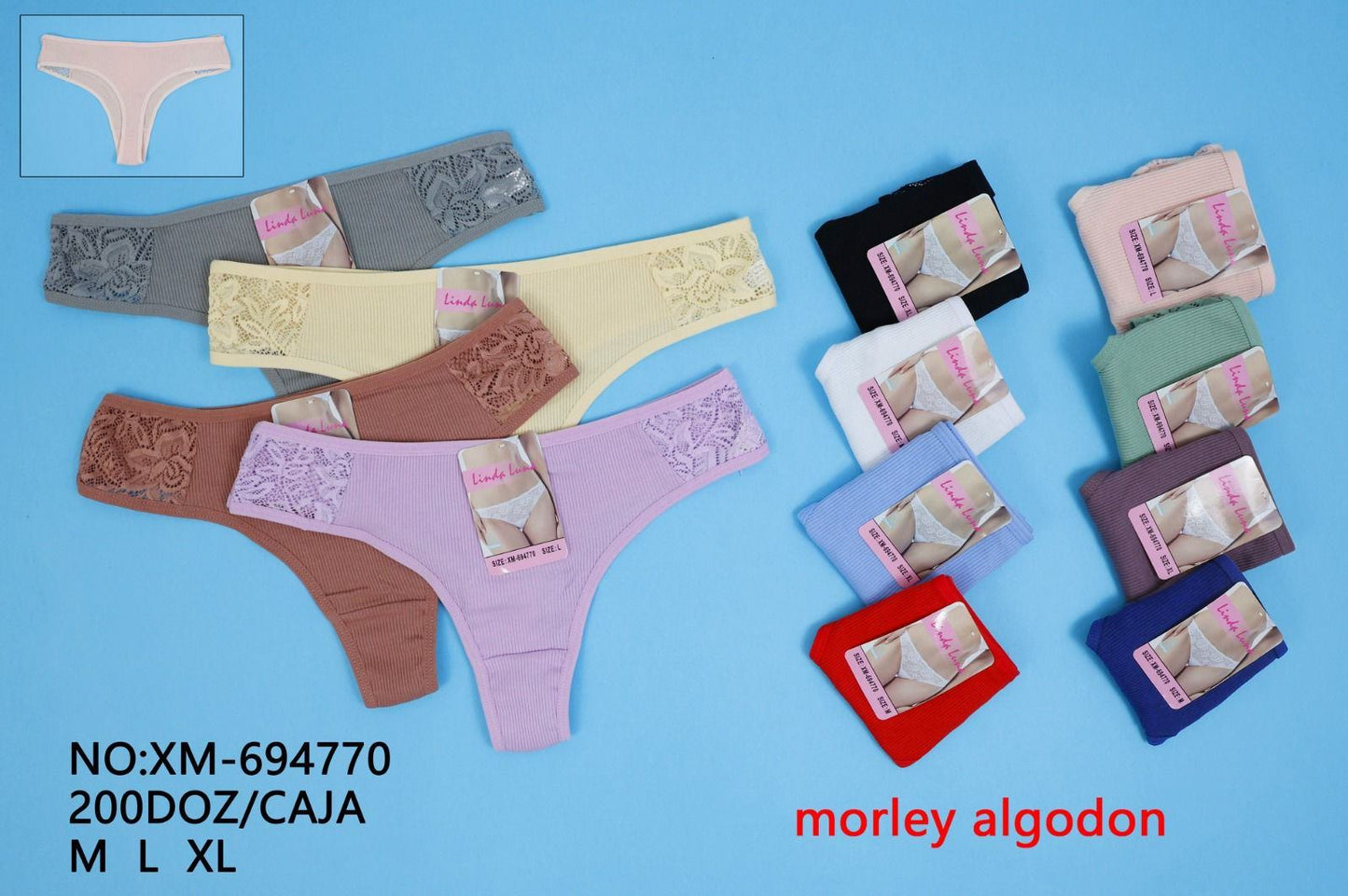 COLALESS C/ENCAJE