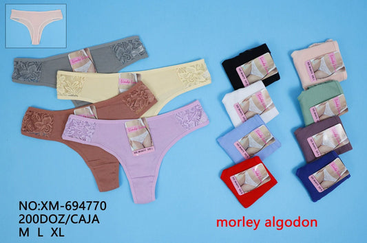 COLALESS C/ENCAJE