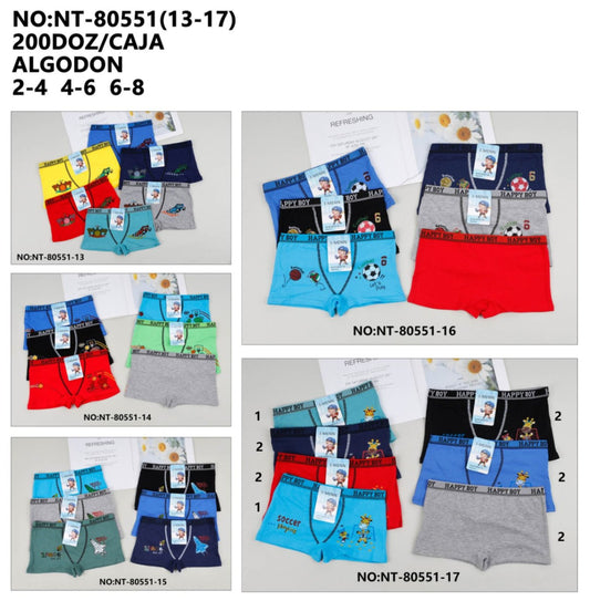BOXER INFANTIL (80551)